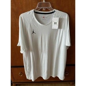 NWT White Jordan Jumpman Michigan Dri-fit Shirt - XXL